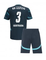 RB Leipzig Lutsharel Geertruida #3 Alternativní dres pro děti 2024-25 Krátký Rukáv (+ trenýrky)